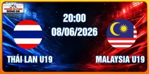 Soi kèo Thái Lan U19 vs Malaysia U19 08/06/2026