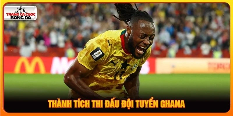 Thành tích thi đấu đội tuyển Ghana