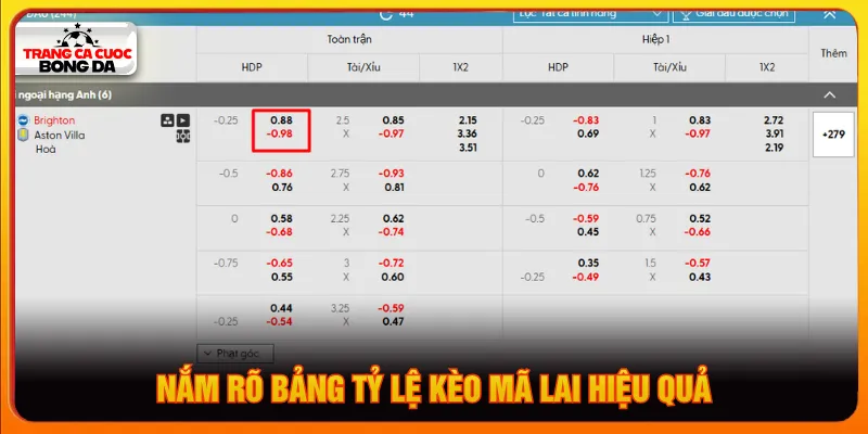 Bảng hiển thị âm dương trên hệ thống cần nắm vững