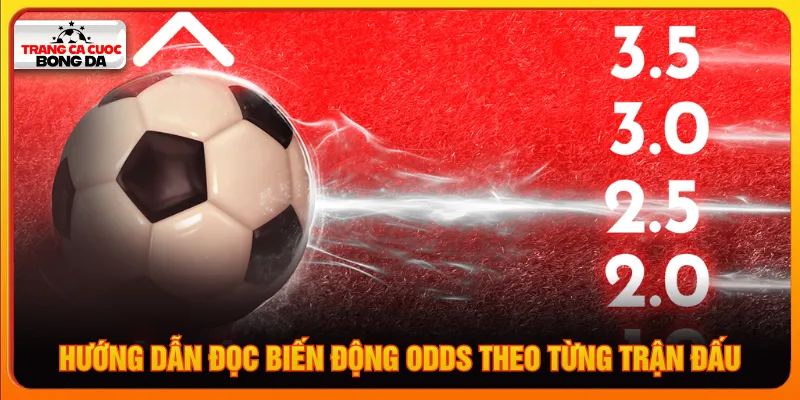 Luôn theo dõi nhà cái điều chỉnh odds như thế nào